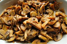 Stewed Mushrooms Stock Photography Stewed Mushrooms Stock Photography