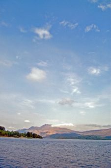 Clouds Over The Loch Stock Photography Clouds Over The Loch Stock Photography
