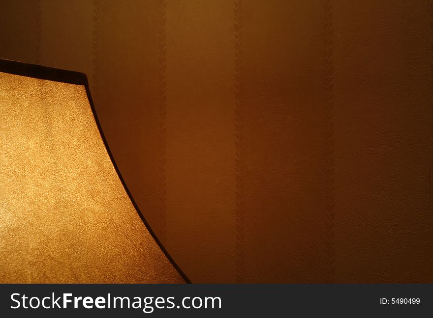A close up frame of a Standing lamp. A close up frame of a Standing lamp