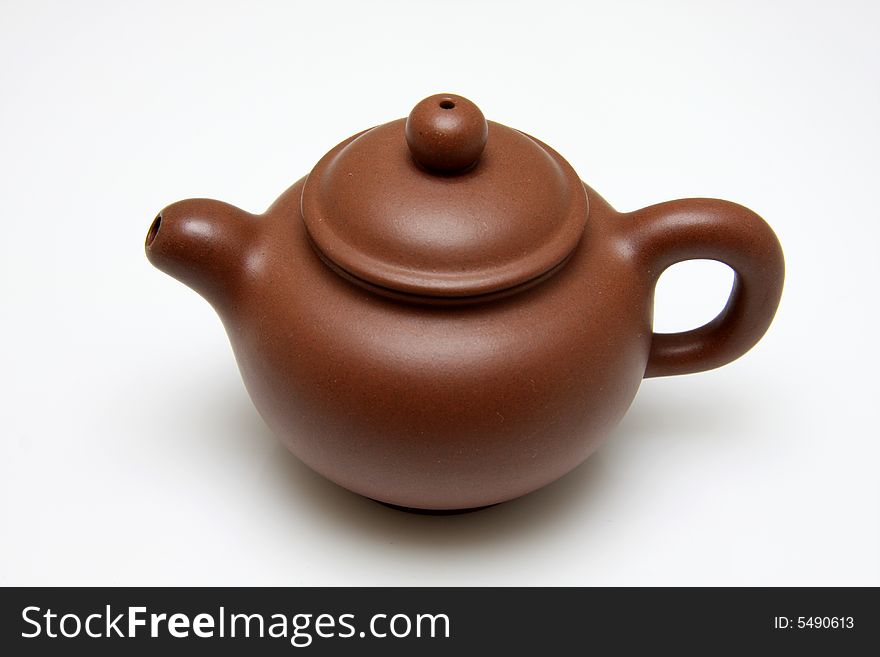 My clay teapot from China.