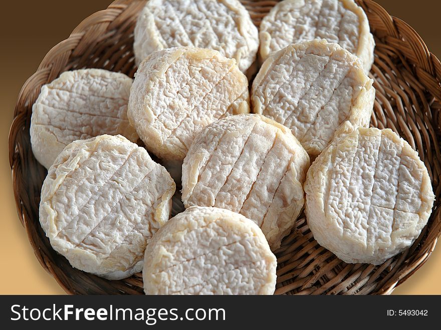 Goats cheeses from lozÃ¨re in France