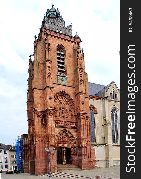 The cathedral of Wetzlar, Germany