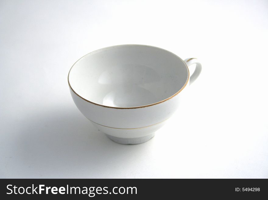 Empty Tea Cup