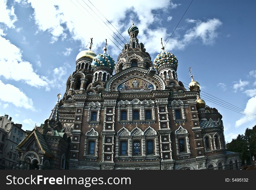 Orthodox memorial temple in the name of Revival Hristova of the St.-Petersburg diocese of Russian Church. Orthodox memorial temple in the name of Revival Hristova of the St.-Petersburg diocese of Russian Church