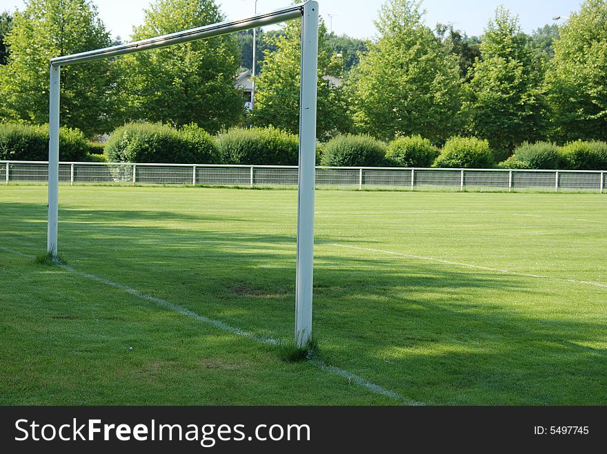 Ground of soccer , corner, lign, point, france, europe