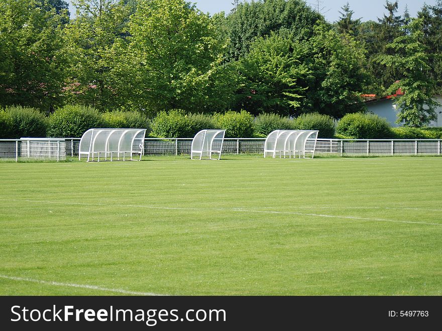 Ground of soccer , corner, lign, point, france, europe