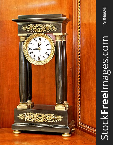 Old roman clock