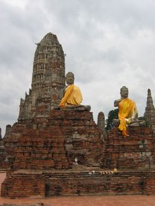 Twin Buddhas Stock Photo Twin Buddhas Stock Photo