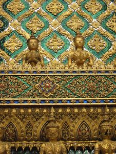 Gold Buddhas Stock Photos Gold Buddhas Stock Photos