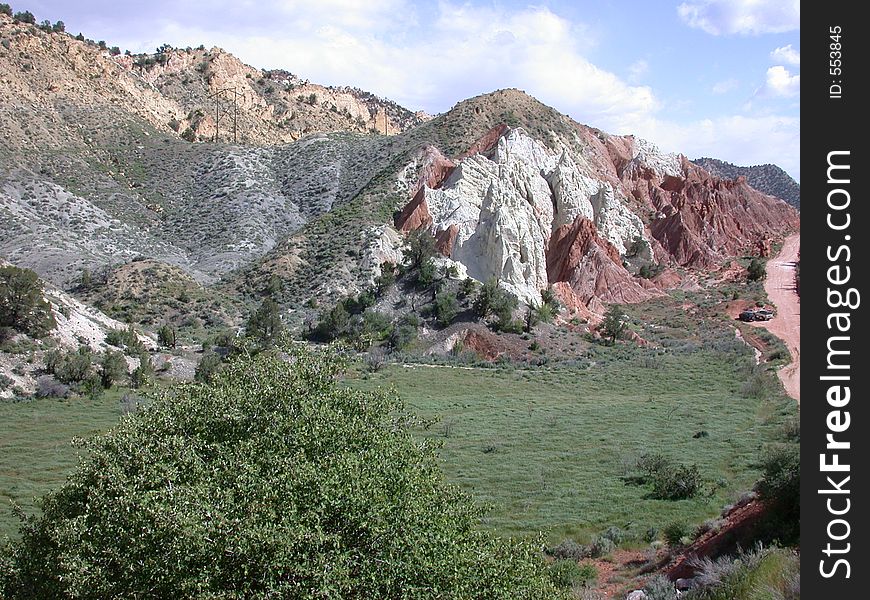 Mountain Range in Escalante Park, Utah. Mountain Range in Escalante Park, Utah