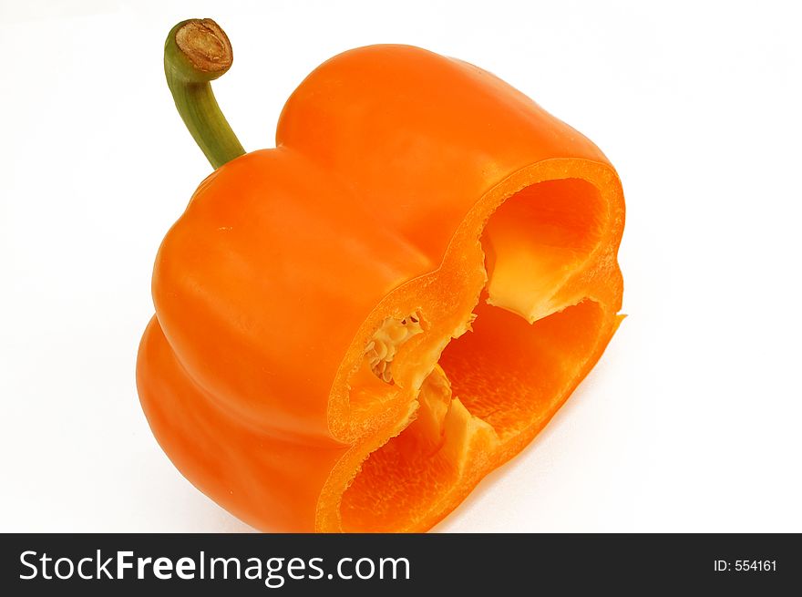 Half Orange Pepper