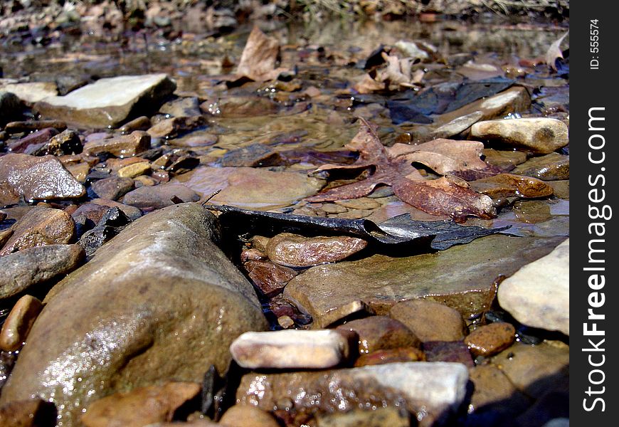 Rocks In A Creek