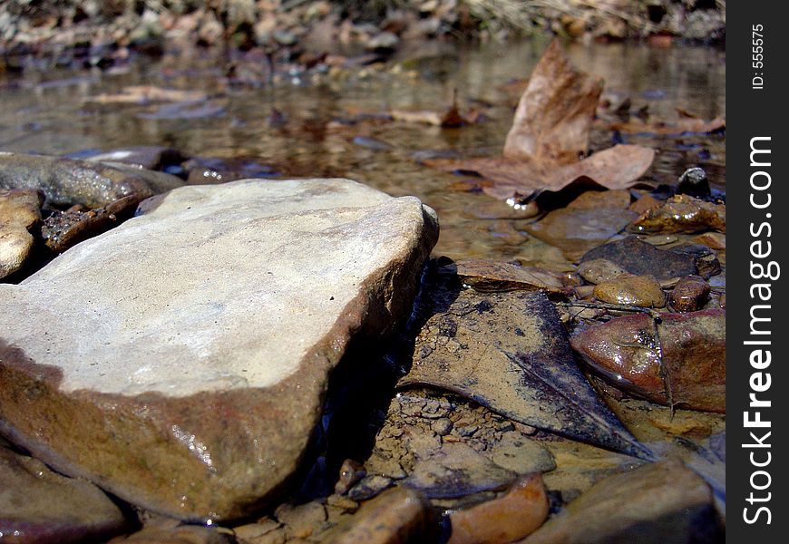 Rocks in a Creek