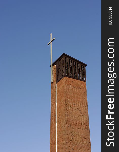 Church steeple in Auckland. Church steeple in Auckland