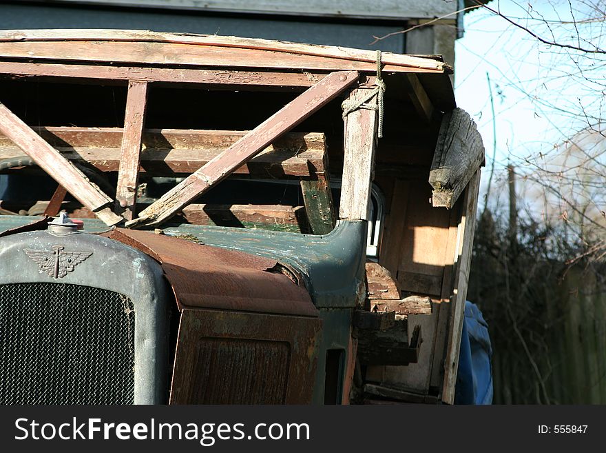 Old vintage car