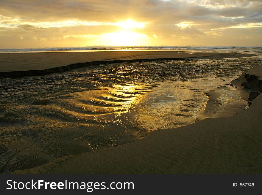 Texture and ripples on water