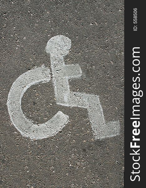 Handicapped Parking Sign