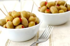 Olives, Close-up Royalty Free Stock Photography