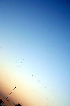 The Sun Goes Down Stock Images The Sun Goes Down Stock Images