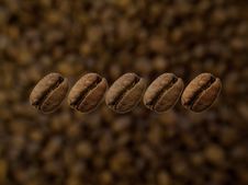 Five Beans Stock Images Five Beans Stock Images