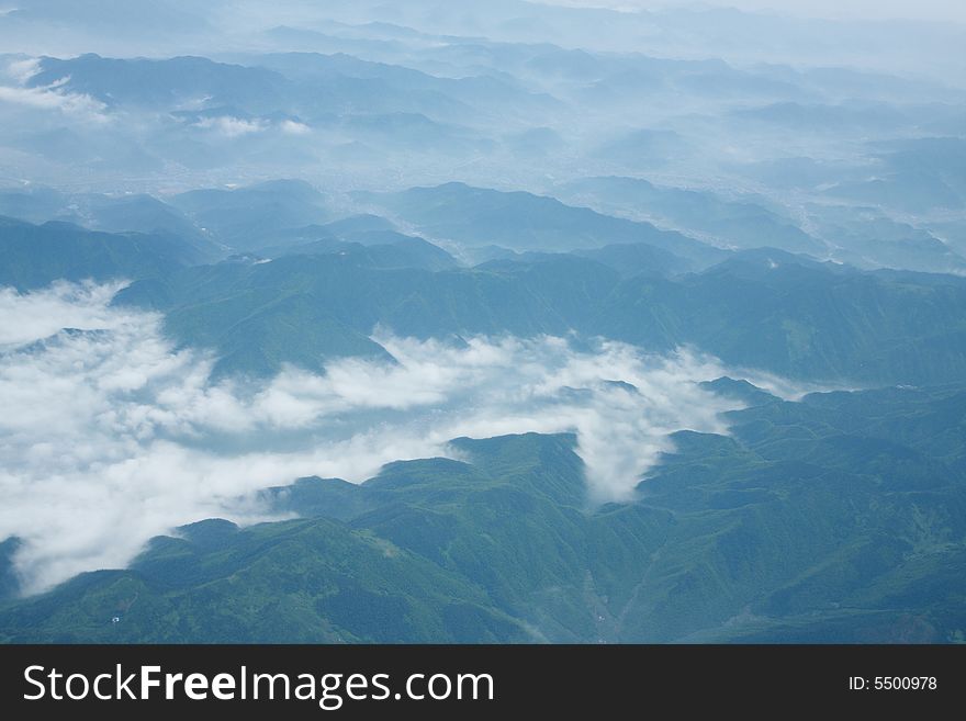 Mountain And Cloud