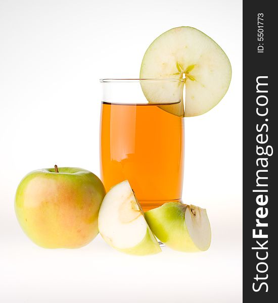 Apple and juice