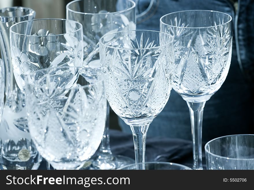 Ornamental glasses with different design