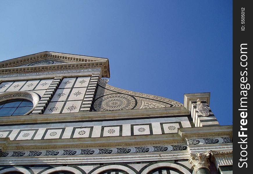 Image of Santa Maria Novella in florence - Italy