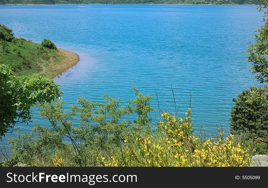 Mountain landscape in spring time. Mountain landscape in spring time