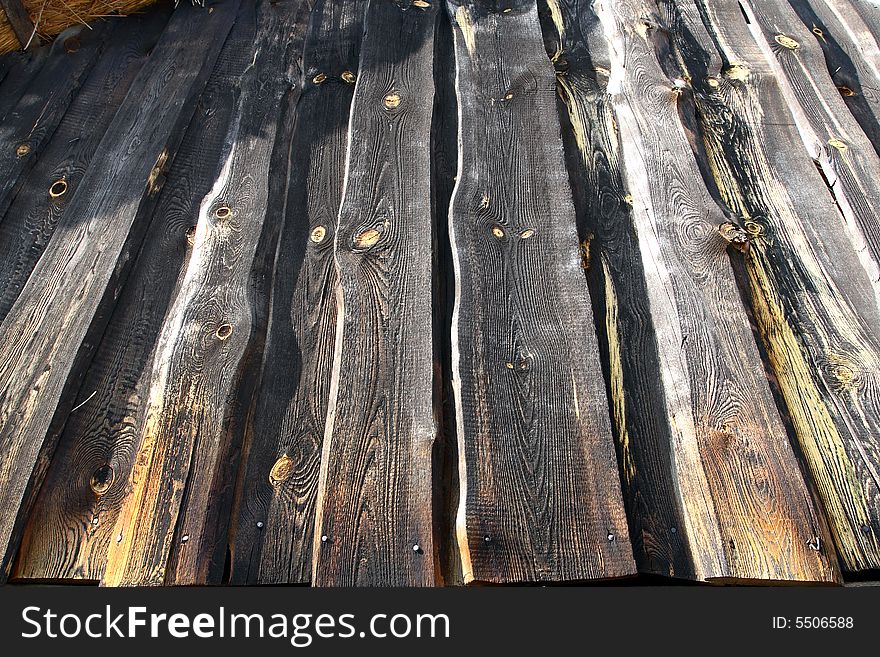 Very old wooden textured background. Very old wooden textured background