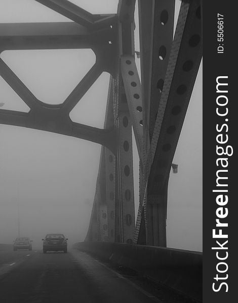 Fog On Bridge
