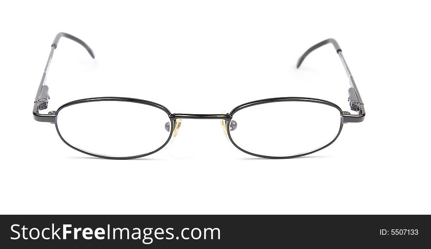 Man Woman Spectacles Isolated