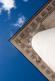 Fragment Of The Roof Of The Old Building Royalty Free Stock Image Fragment Of The Roof Of The Old Building Royalty Free Stock Image