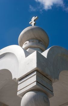 Small Chapel Of White Marble Royalty Free Stock Photo Small Chapel Of White Marble Royalty Free Stock Photo