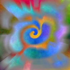 Psychedelic Spiral 3 Royalty Free Stock Image Psychedelic Spiral 3 Royalty Free Stock Image
