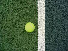 Tennis Court And Ball Stock Photo Tennis Court And Ball Stock Photo