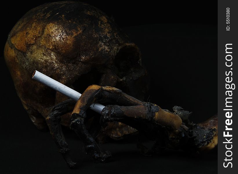 Smoking is unhealthy and causes death. Smoking is unhealthy and causes death
