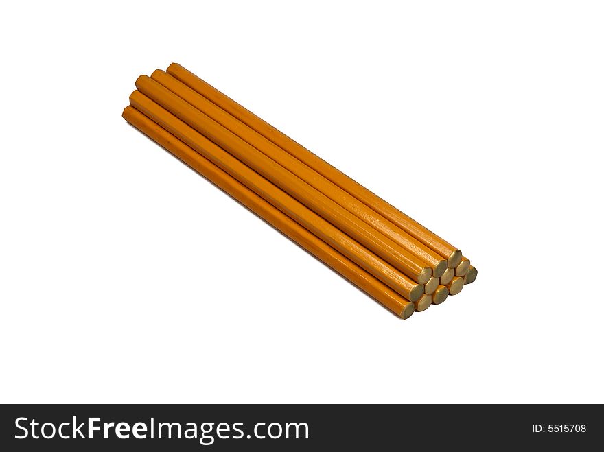 Exact heap of ogange pencils