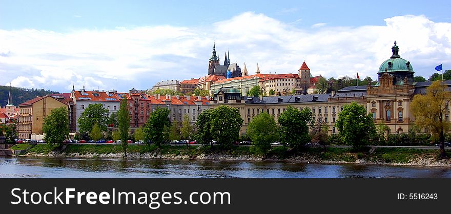 Prague city of czech republic