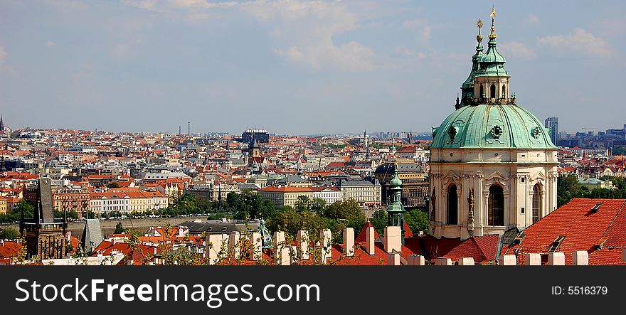 Prague city of czech republic