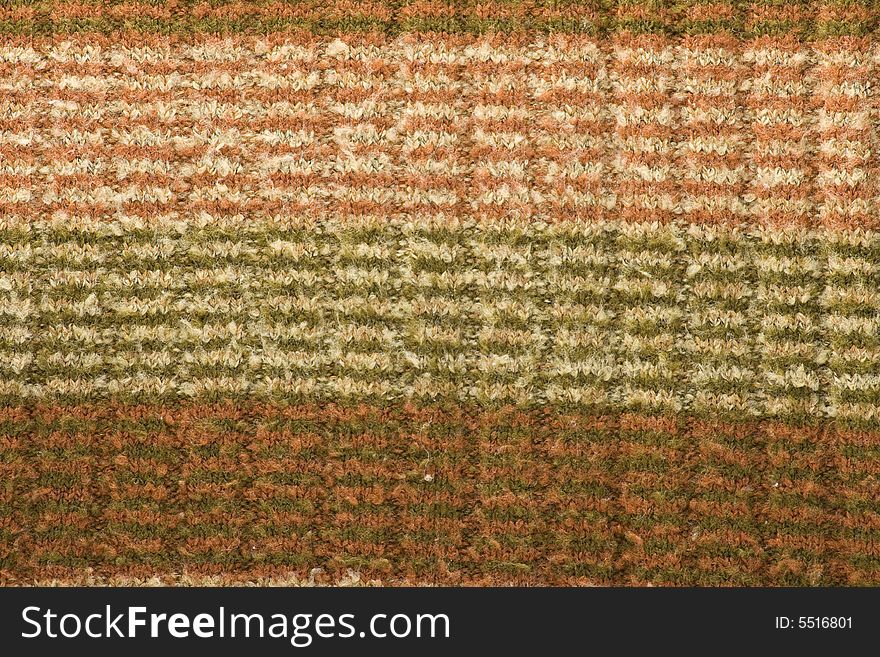 Brown abstract fabric Texture with strip