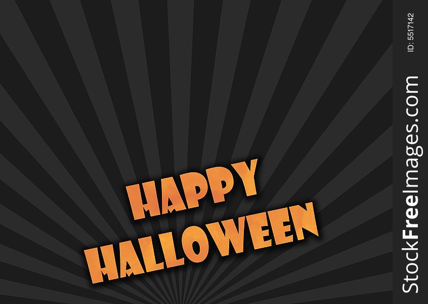 Black striped Happy Halloween background. Black striped Happy Halloween background