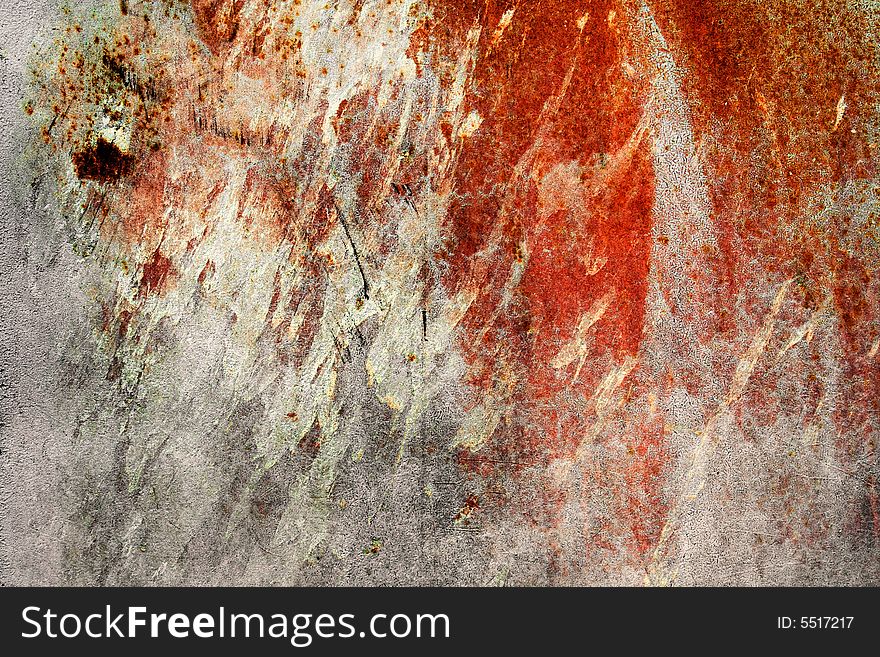 Grunge background of old iron. Grunge background of old iron