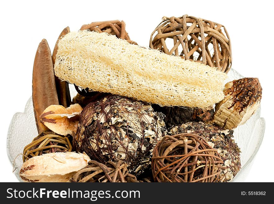 Close up shot of natural dried decor. Close up shot of natural dried decor