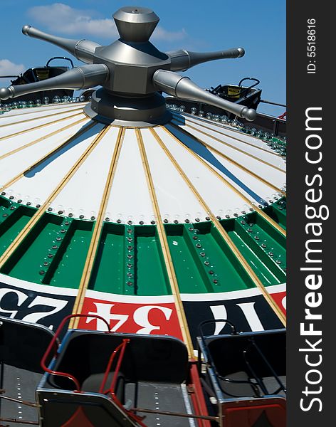 Roulette Spin Ride at amusement park