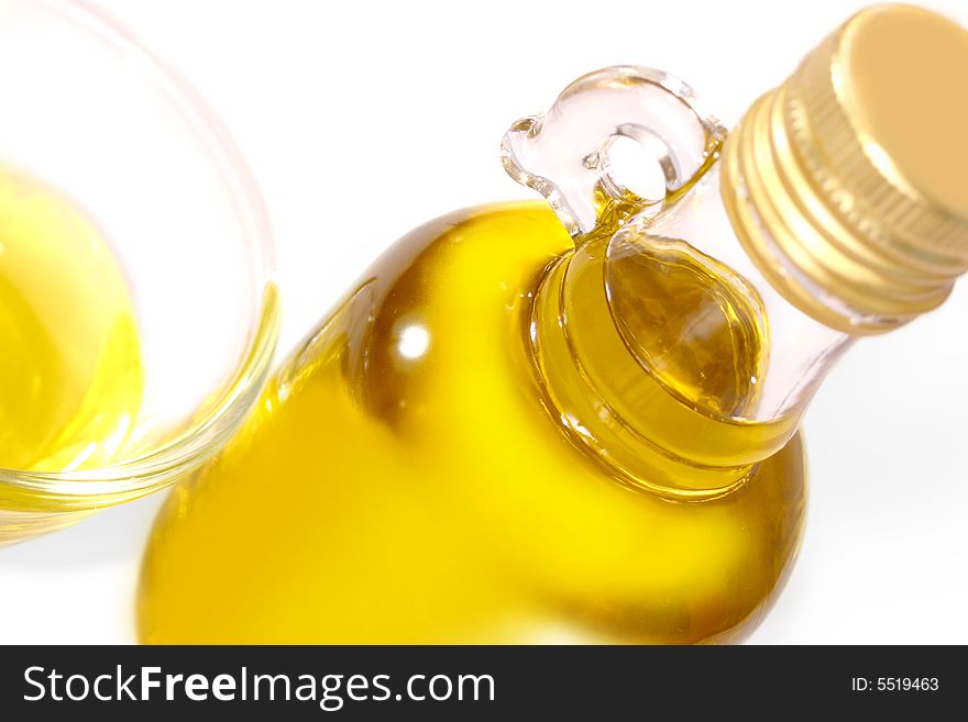 Olive oil for healthy recipes, used in nutrition and dietetics