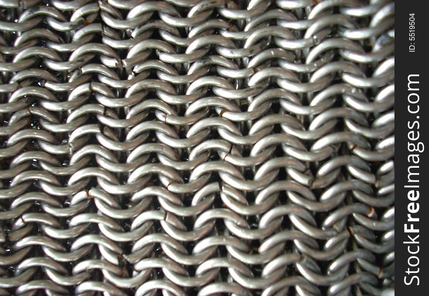 Texture Of Antique Chain Mail