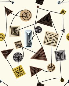 Squares, Triangles And Circles Stock Image Squares, Triangles And Circles Stock Image