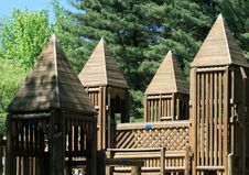 Playground Buildings-2 Stock Images