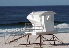 Modern Life Guard Station Royalty Free Stock Image Modern Life Guard Station Royalty Free Stock Image